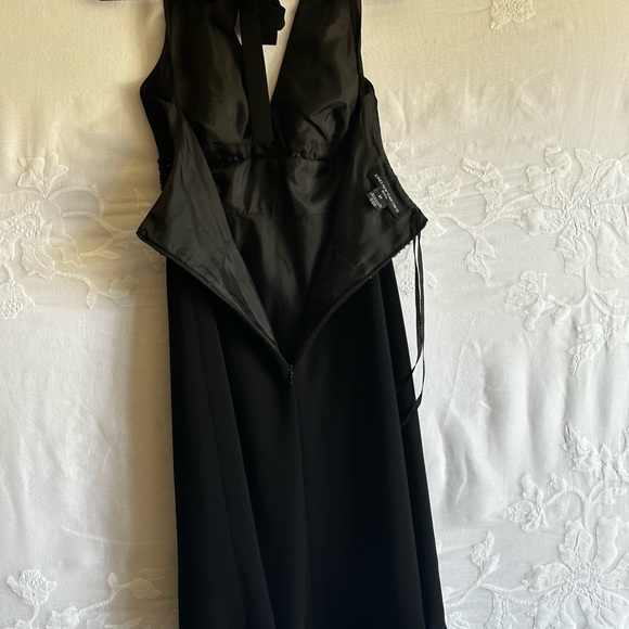 Jones New York Black Backless Dress ,Glamour,Cocktail,Party - Picture 14 of 15